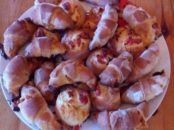 Brioches e palline salate